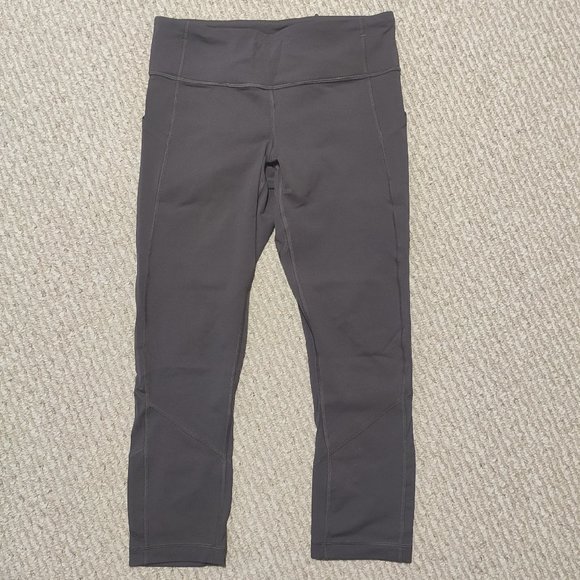 Lululemon Purple-Gray 7/8 Leggings - Picture 1 of 3